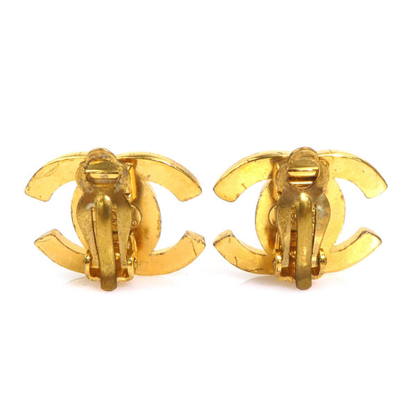 CHANEL Gold Earrings
